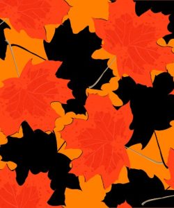 Halloween Leaves